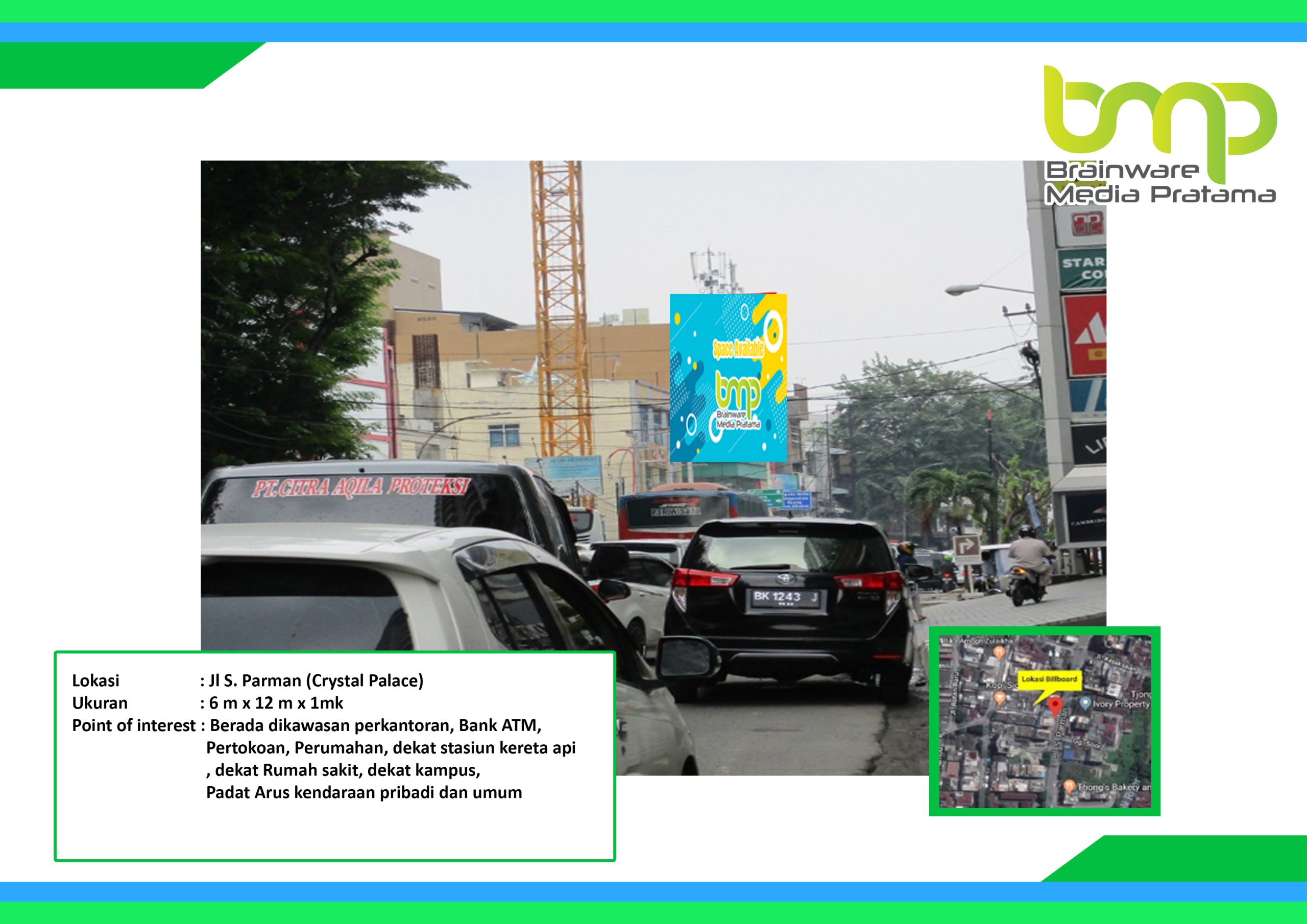 JI S. Parman (Crystal Palace) - Pusat Sewa Billboard dan Videotron ...